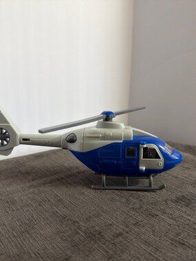 Driven by Battat Micro 1:24 Scale Helicopter Toy with Lights and Sound, See Desc